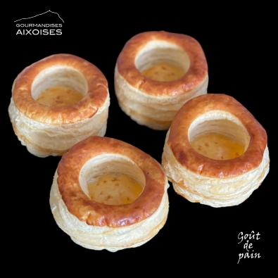 LOT DE 4 VOL-AU-VENTS A GARNIR