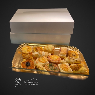 PLATEAU PETITS FOURS SALES ENV 200 GRS