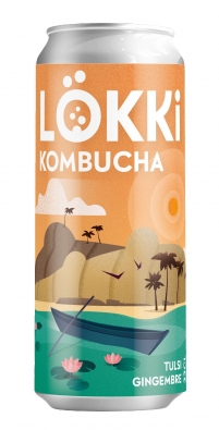 KOMBUCHA LOKKI GINGEMBRE TULSI 33CL