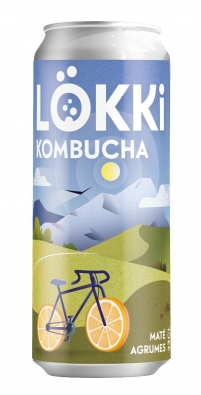 KOMBUCHA LOKKI MATE AGRUMES 33CL