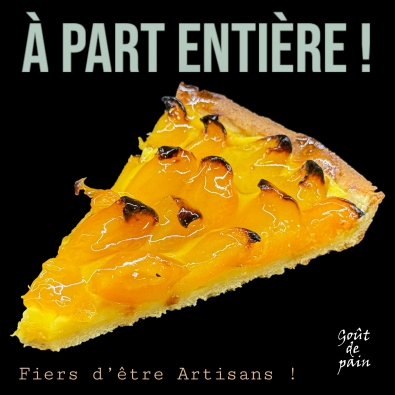 PART TARTE ABRICOTS