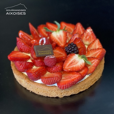 TARTE FRAISES 4 PERS