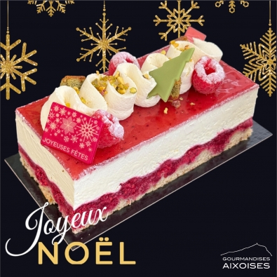 BUCHE 5/6 P. CHARLOTTINE FRAMBOISES