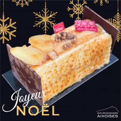 BUCHE 5/6 P. POIRE-CARAMEL