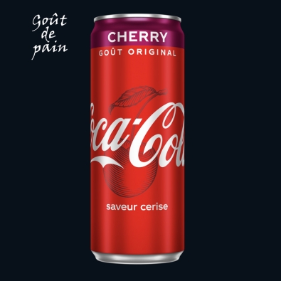 COCA COLA CHERRY CANETTE 33CL