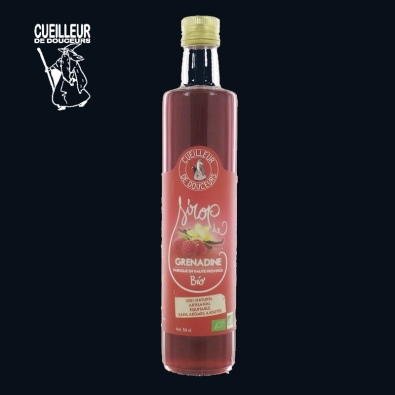 SIROP ARTISANAL BIO GRENADINE 50 CL