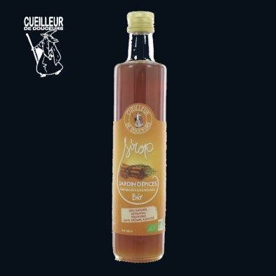 SIROP ARTISANAL BIO JARDIN D'EPICES 50 CL