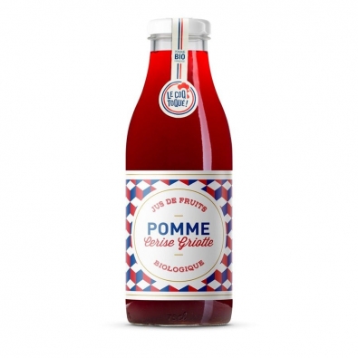 JUS POMME-CERISE BIO 75 CL COQ TOQUE