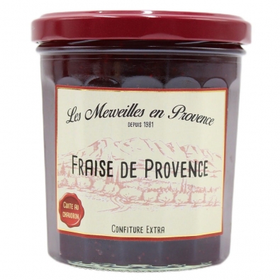 CONFITURE FRAISE DE PROVENCE 370 GRS