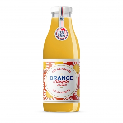 JUS ORANGE BLONDE BIO 75 CL COQ TOQUE