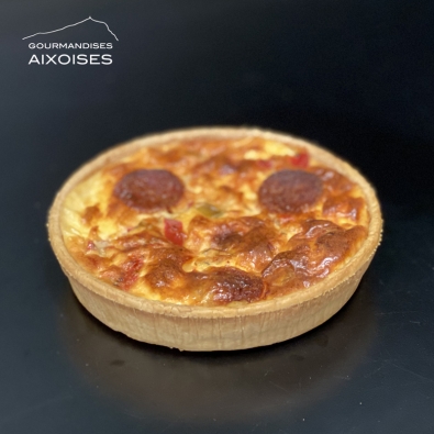 QUICHE POIVRON CHORIZO INDIVIDUELLE