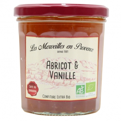 CONFITURE ABRICOT & VANILLE 370 GRS